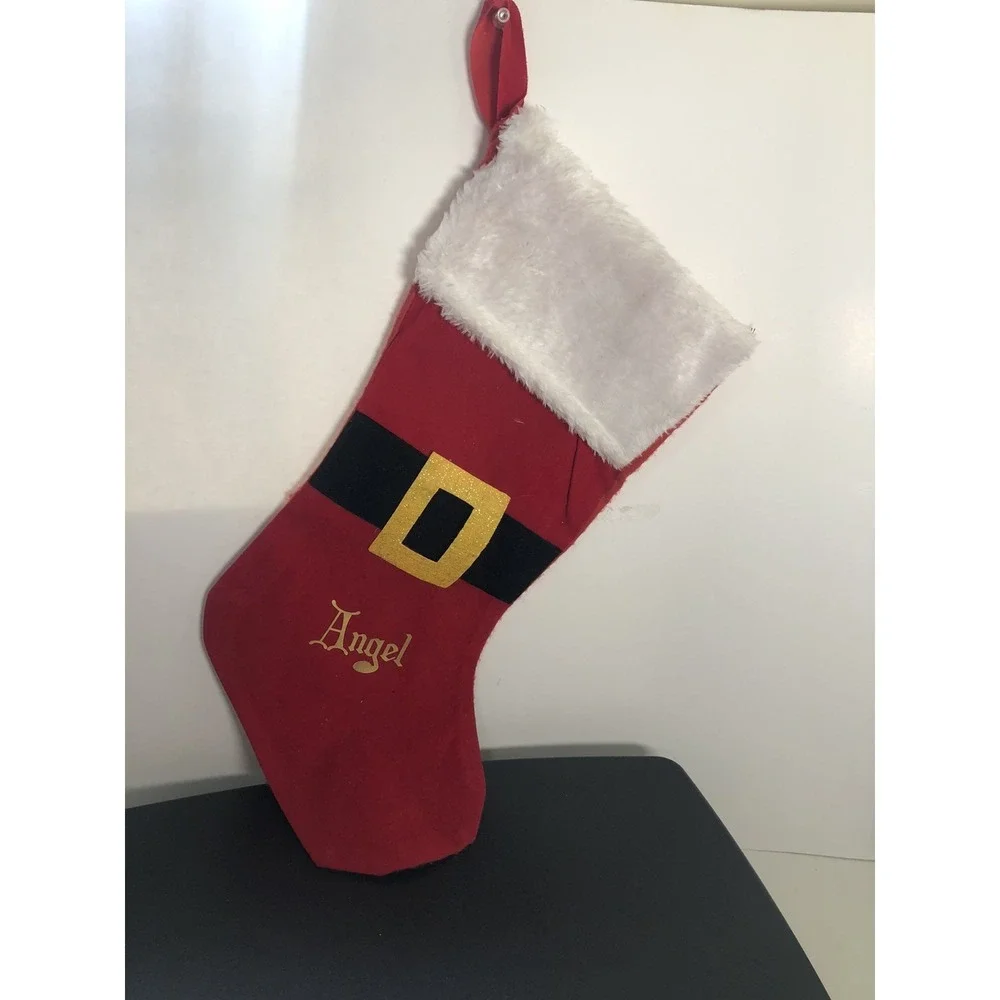 Christmas‎ Felt Stocking Decoration Set of 5 — Holiday Socks Ornaments